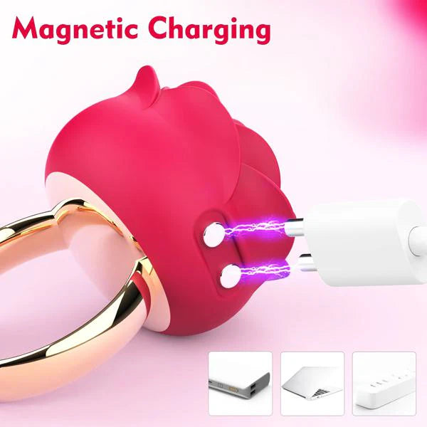 Rose vibrating ring