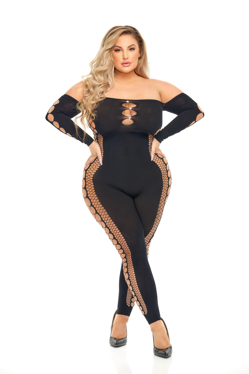 Cut Out Body Stocking